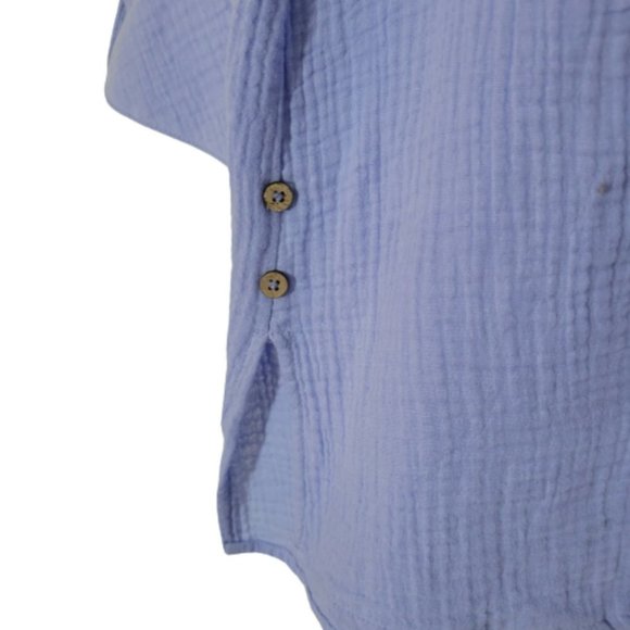 𝅺Fortrop tunic blouse V neck Light Cotton - Picture 4 of 7